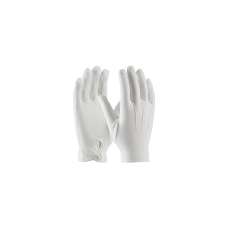 Pip 100% STRETCH NYLON DRESSGLOVE, WHT., SNAP CLOSURE, PK 300 130-650WL